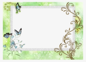 Algumas Molduras Com Tons Verdes, Motivos De Jardins - Cafepress Harebells Tile Coaster #3547200