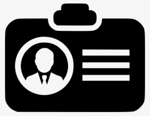Card Id Identification Pass Man User Comments - Id Icon White #3547816