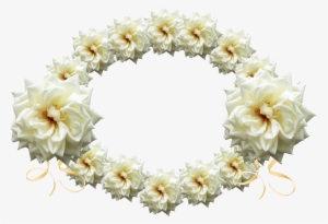 Moldura Oval - Moldura De Flores Oval Png #3547861