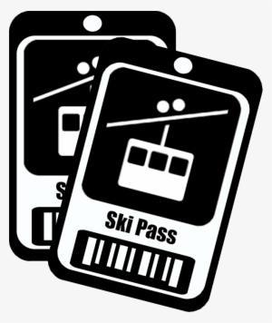Ski Passes - Graphics And More Tram Mountain Skiing Sport Sign Wall #3548102