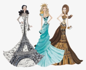 Dolls Of The World® Landmark Collection Limited Edition - Paris New York London #3548212