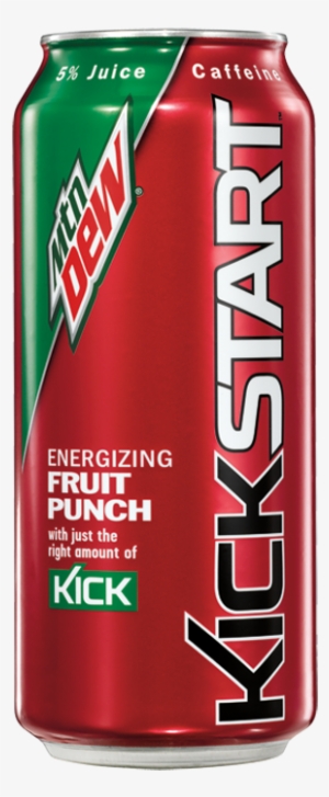 Kickstart Fruit Punch Can - Mtn Dew Kickstart Red #3548994