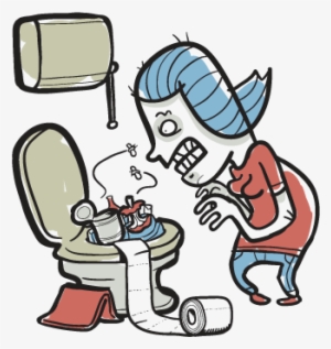 De Cigarro No Vaso Sanitário - Vaso Sanitario Charge #3549058