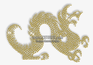 Best Custom Cool Shinning Pure Gold Dragon Rhinestone - Drexel University #3549542