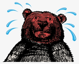 Melting Bear Head - Kodiak Bear #3549660