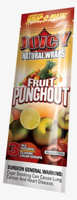 Natural Wraps Fruit Punch - Peach Blunt Wraps #3549787
