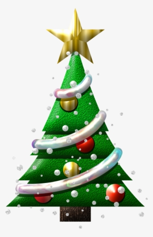 Arbolitos De Navidad Arbol De Navidad Con Adornos Brillantes - Tree #3549950