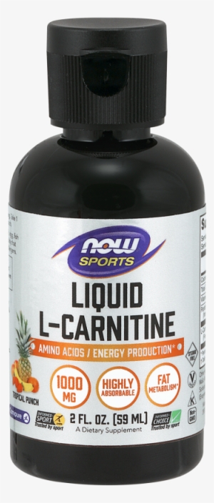 L-carnitine Liquid 1000 Mg, Tropical Punch - Now Sports #3549953