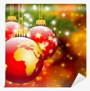 Fotomural Adornos Para Árboles De Navidad, Tierra, - Christmas Day #3550237