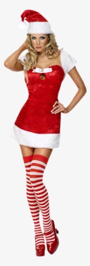 Santa Claus Mujer Png #3550430