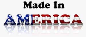 Words Made In America In The American Flag Colors #3550433