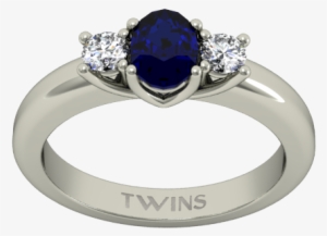 Alianzas De Boda - Anillos De Zafiro De Compromiso #3550490