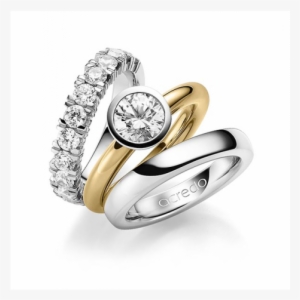 Alianzas De Compromiso Y Boda - Acredo Memoire-ring Weißgold 585 #3550723