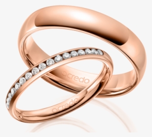 Alianzas De Boda Eternity Staring - Trauringe Roségold 585, Roségold 585 Mit 0,3 Ct. Tw, #3550880