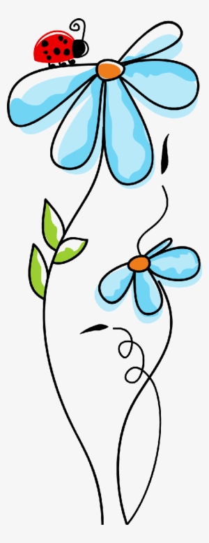 Flores Ilustraciones En Png Para Artesanía Y Diseños - Dibujos De Flores Para Una Carátula #3551152