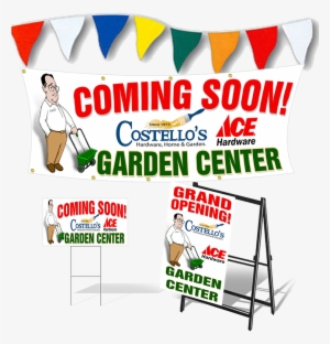 Home / Banners & Signs / Grand Opening Package - Ace Hardware #3552194
