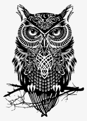 Owl Tattoo Design #3552637