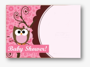 Invitaciones Para Baby Shower Nina - Invitacion De Buho Para Baby Shower #3552903
