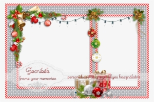 Double Christmas Frame - Picture Frame #3553060