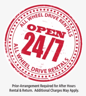 Awd Rentals In Utah Is Open 24 Hours 7 Days A Week - 24 7 Open #3553061