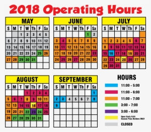 *park Hours Are Subject To Change Without Notice - Graphic Design #3553139