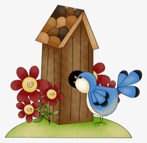 Png Free Download 5 Clipart Birdhouse - Bird House Clip Art #3553140