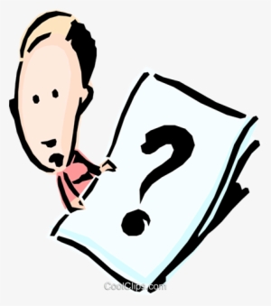 Cartoon Senhora Com Ponto De Interrogação Livre De - Any Questions #3553564