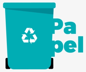 Contenedor Azul - Reciclaje - Paper #3553626