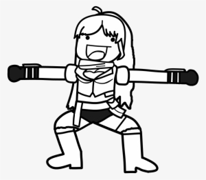 Yang Xiao Long Glynda Goodwitch White Black Line Art - Cartoon #3555152