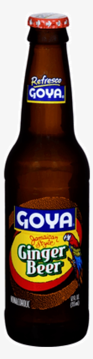 Goya Refresco Ginger Beer Soda, 12 Ounce 24 Per Case #3555156