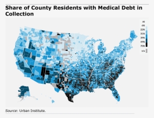 Map - Red And Blue States 2017 #3555911