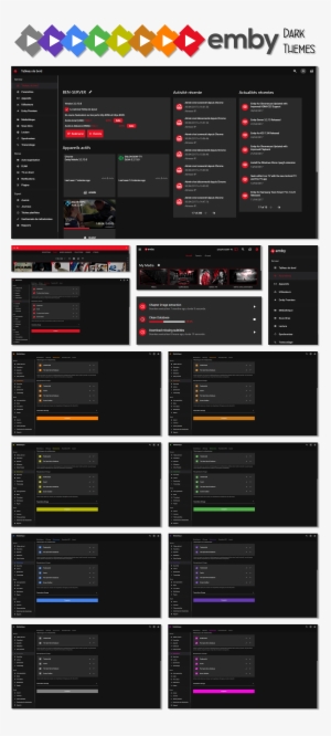 Dark - Themes - V2 - Emby #3557094