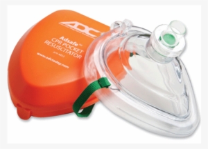 Cpr Mask With Hard Case - Adc 4053 Cpr Resuscitator #3557189