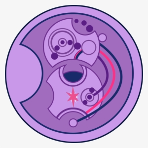Oak-tail, Cutie Mark, Gallifreyan, Round, Safe, Twilight - Acantilados Golf Club #3557886