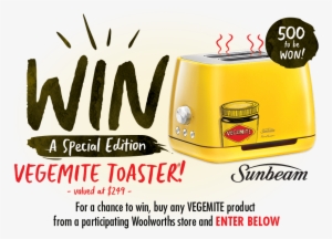 Vegemite Toaster Promo #3558153