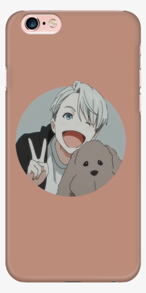 Victor Makkachin Iphone Cases Free Shipping Worldwide - Yuri On Ice Viktor Makkachin #3558787