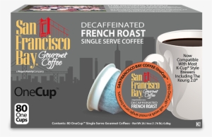 Decaf French Roast Coffee, 80 Ct #3559750
