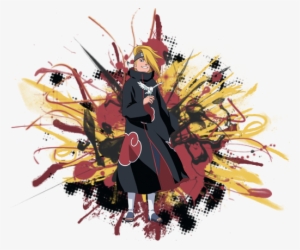 Naruto Shippuden: Deidara Wall Scroll Ge5245 #3560000