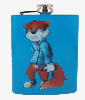 Conker's Bad Fur Day Flask - Conkers #3560564