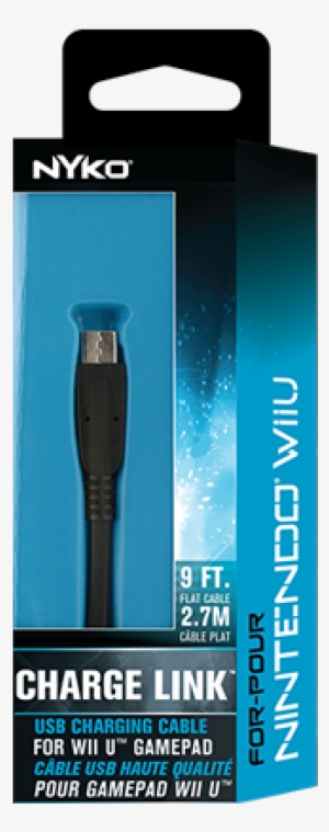 Wii U Charge Link - Nyko Charge Link For Wii U #3561446