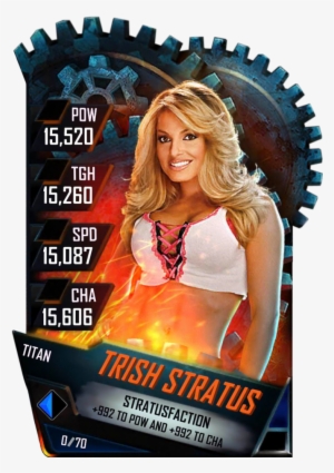 Trishstratus S4 18 Titan - Wwe Supercard Brock Lesnar Titan #3561661