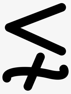 Less But Not Equivalent Mathematical Symbol Comments - Sinal De Equivalente #3561747