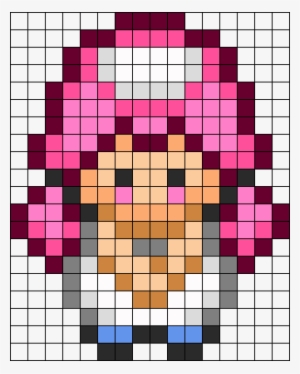 Nurse Joy Perler Bead Pattern / Bead Sprite - Pokemon Fire Red Nurse Joy Sprites #3562182