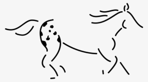 Walkaloosa Horse Ranch Logo Png Transparent - Horse #3562258