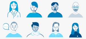 Inclusiveness In Illustration - People Illustration #3562451