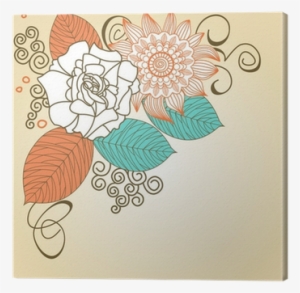 Pretty Floral Twin Duvet #3562841