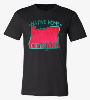 Love Oregon State Native Home Map Outline Souvenir - Godmother Shirt #3562842