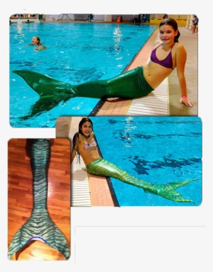 The Green Tail - 3 Fins Mermaid Tails #3563054