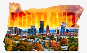 Click And Drag To Re-position The Image, If Desired - Portland - Canvas Poster Art 36x24 #3563253