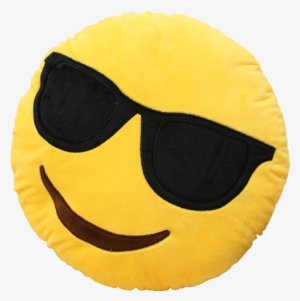 Emoji Sunglasses Pillow Getonfleek - Emoji #3565286